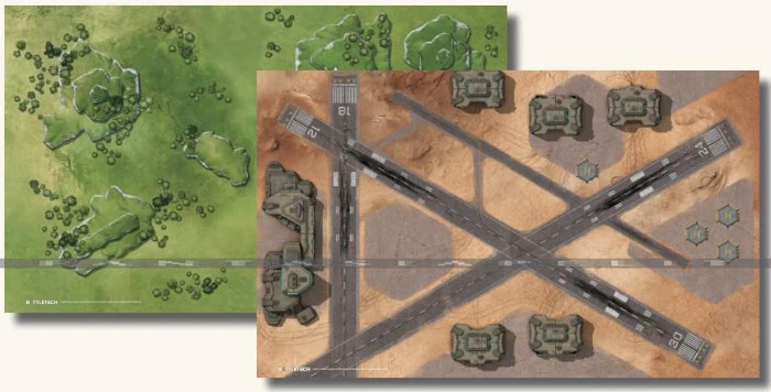 BattleTech: Alpha Strike Aerobase 1 Playmat